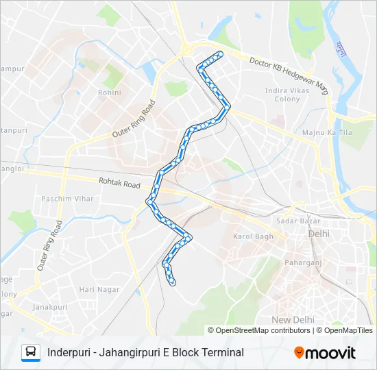 159 Bus Line Map