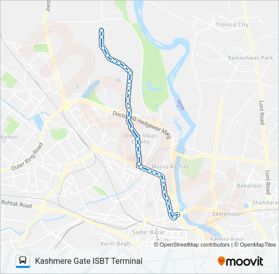 192 Bus Line Map