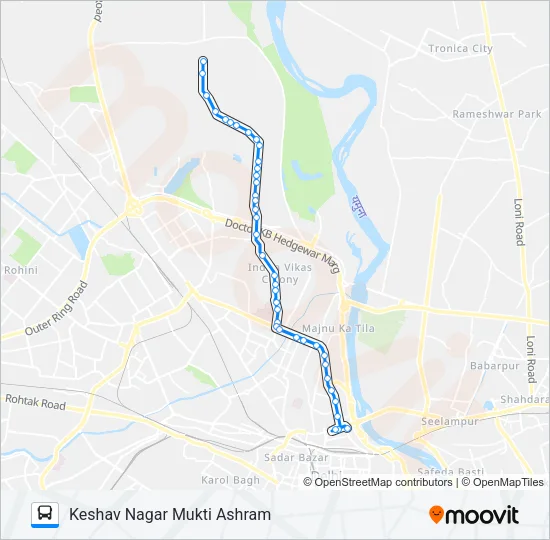 192 Bus Line Map