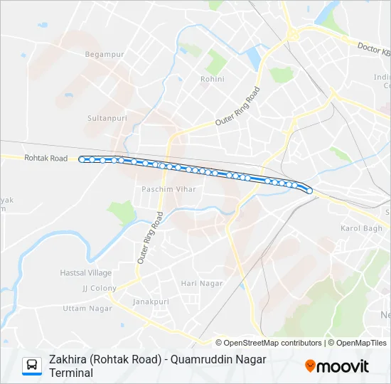 236 Bus Line Map