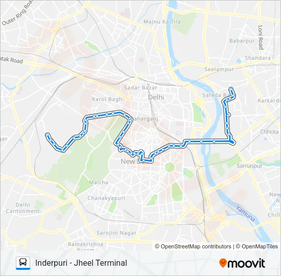 310 Bus Line Map