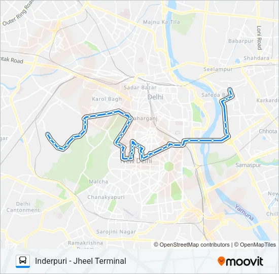 310 Bus Line Map