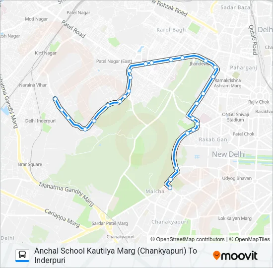 310 Bus Line Map