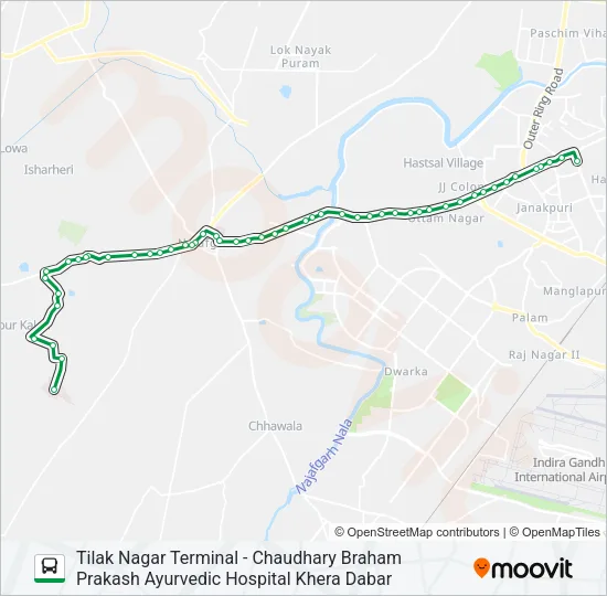 826 Bus Line Map