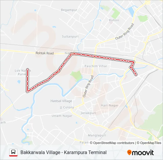 931 Bus Line Map