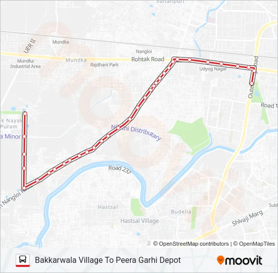 931 Bus Line Map