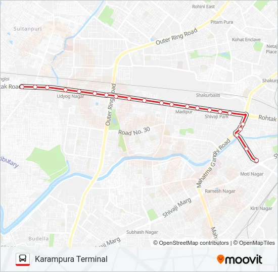 931 Bus Line Map