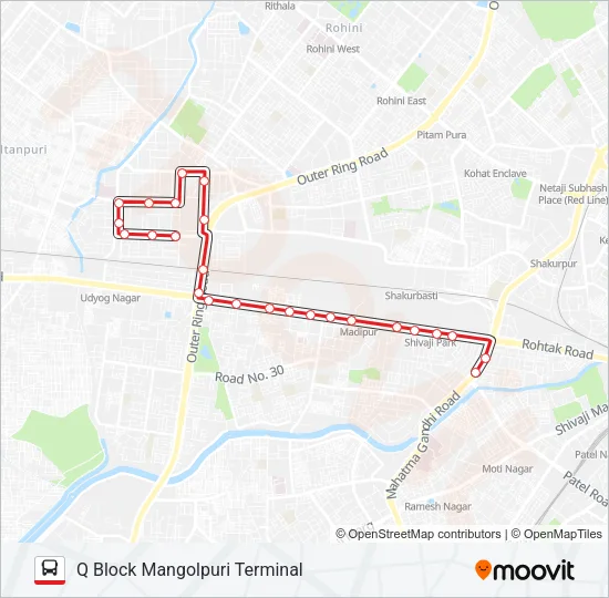 940 Bus Line Map