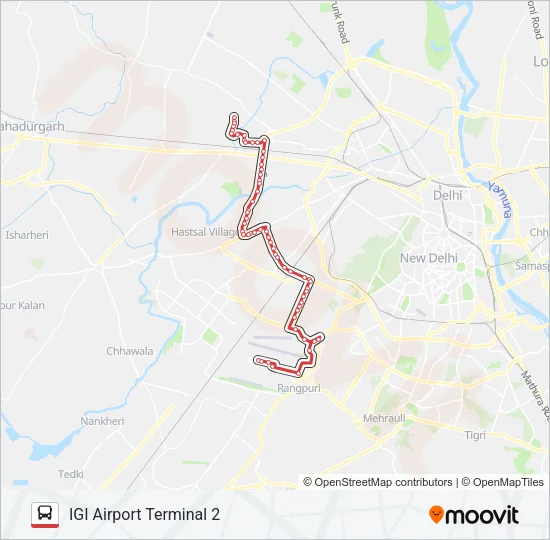 AIR-06 Bus Line Map
