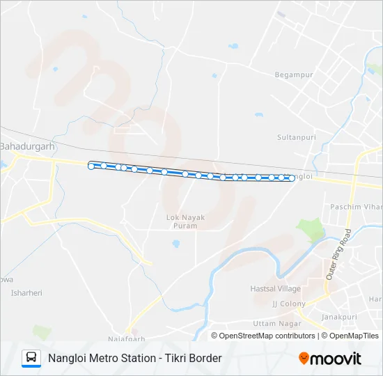 926 Bus Line Map