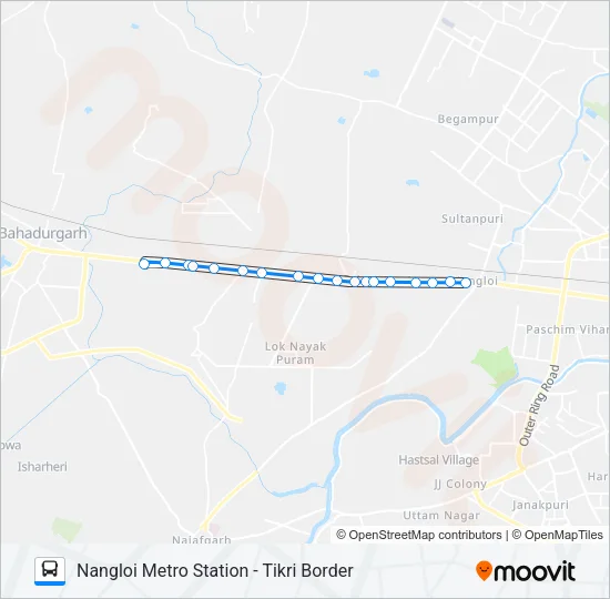926 Bus Line Map