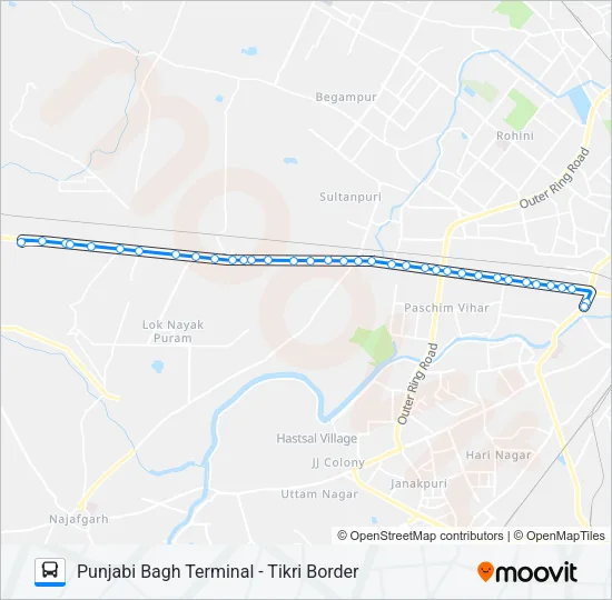 926 Bus Line Map