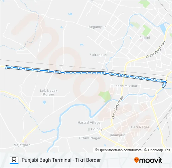 926 Bus Line Map