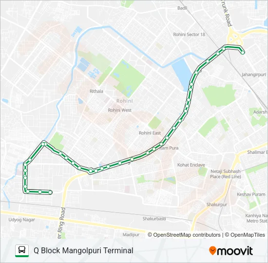 946 Bus Line Map