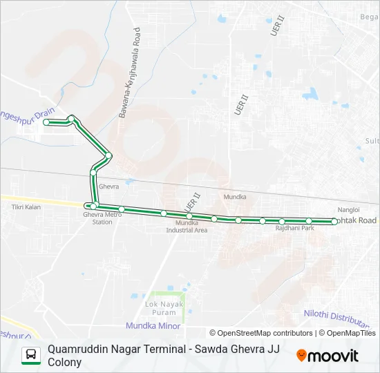 949A Bus Line Map