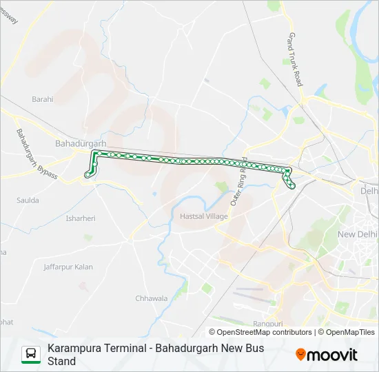 NCR Bus Line Map