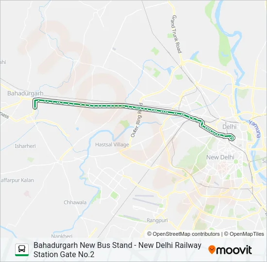 NCR Bus Line Map