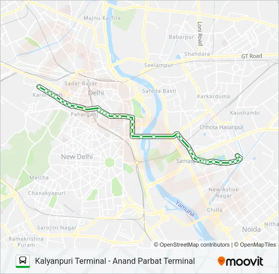 D-309 Bus Line Map