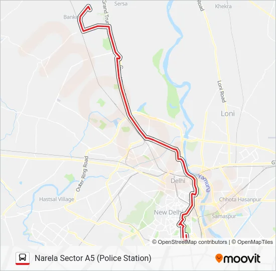173 Bus Line Map