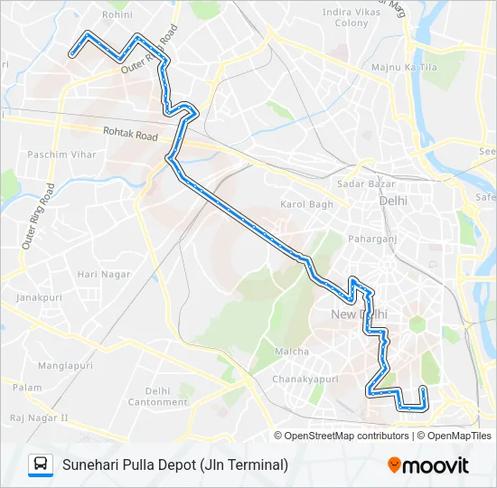 970 Bus Line Map
