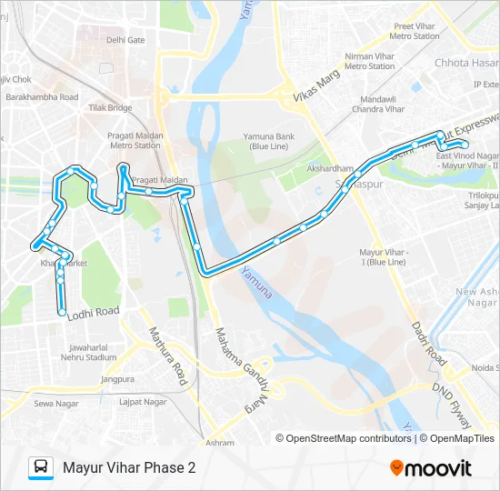 U-SPL-24 Bus Line Map