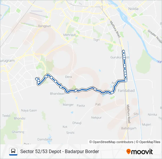 904STL1 Bus Line Map