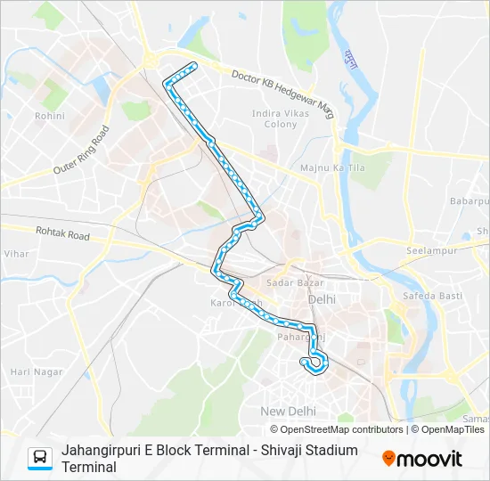181 Bus Line Map