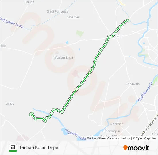 D9911 Route: Schedules, Stops & Maps - Dichau Kalan Depot (Updated)