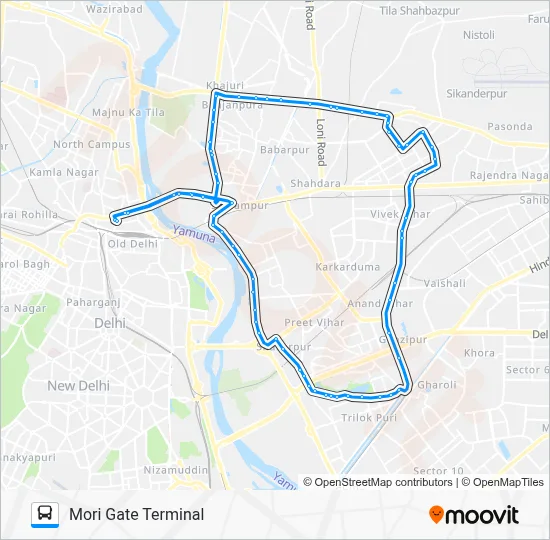 YMS Route: Schedules, Stops & Maps - Mori Gate Terminal (Updated)