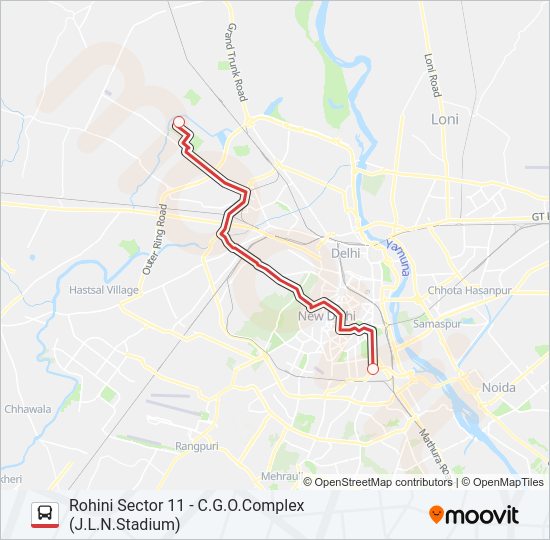 DS-33 Bus Line Map