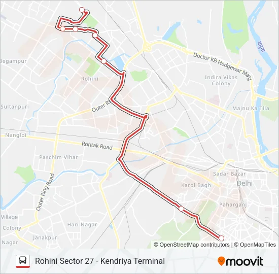 DS-35 Bus Line Map
