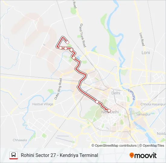 DS-35 Bus Line Map