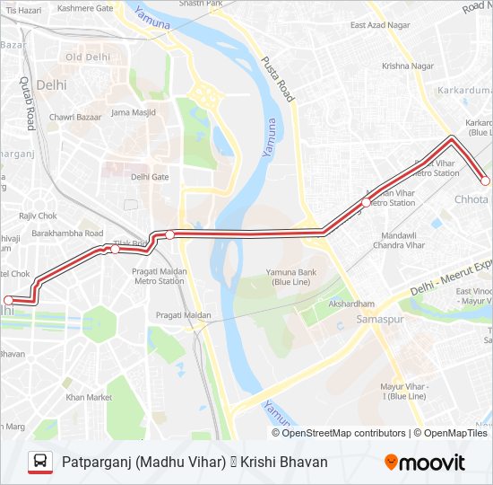 DS-36 Bus Line Map