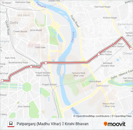 DS-36 Bus Line Map