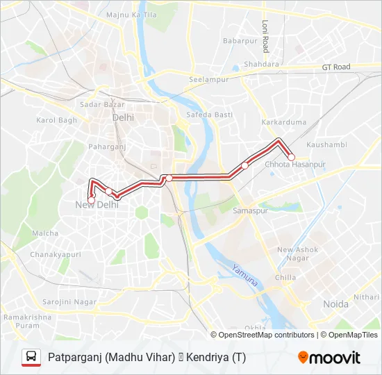 DS-40 Bus Line Map