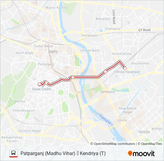 DS-40 Bus Line Map