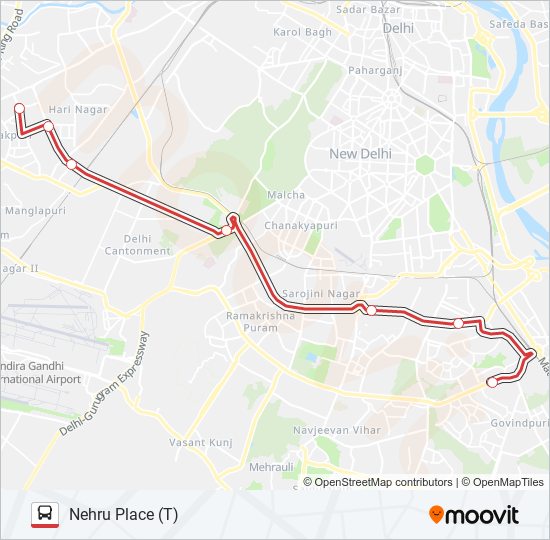 DS-28 Bus Line Map