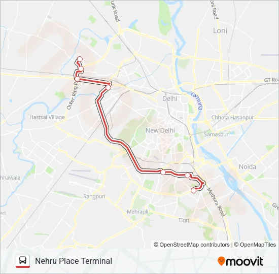 DS-32 Bus Line Map
