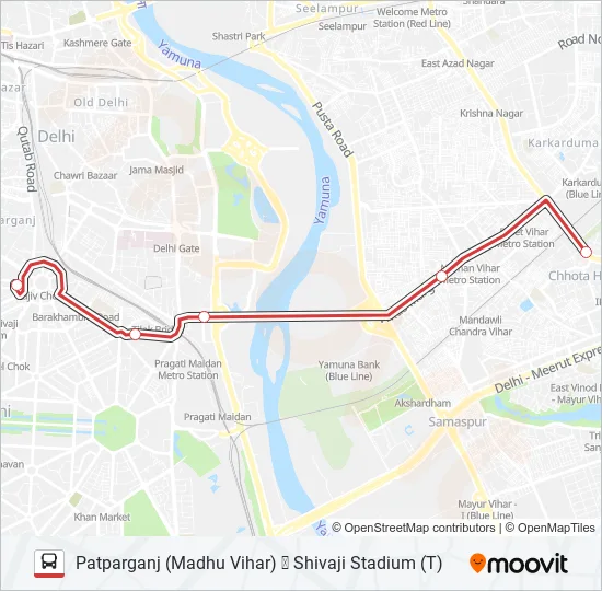 DS-39 Bus Line Map