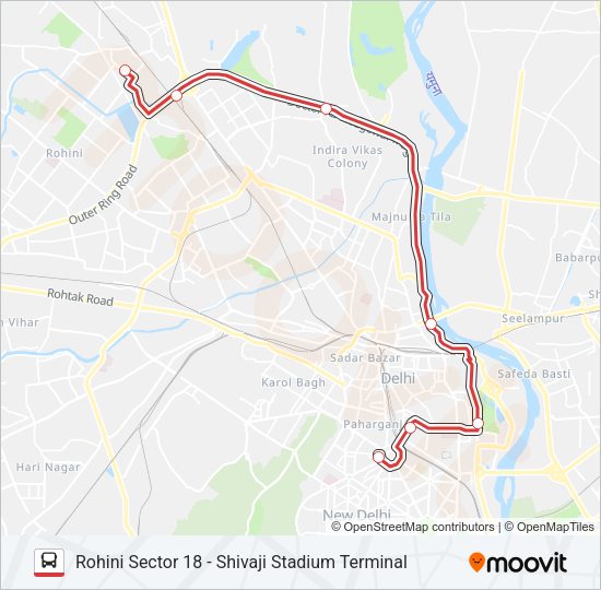 DS-34 Bus Line Map