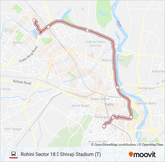 DS-34 bus Line Map