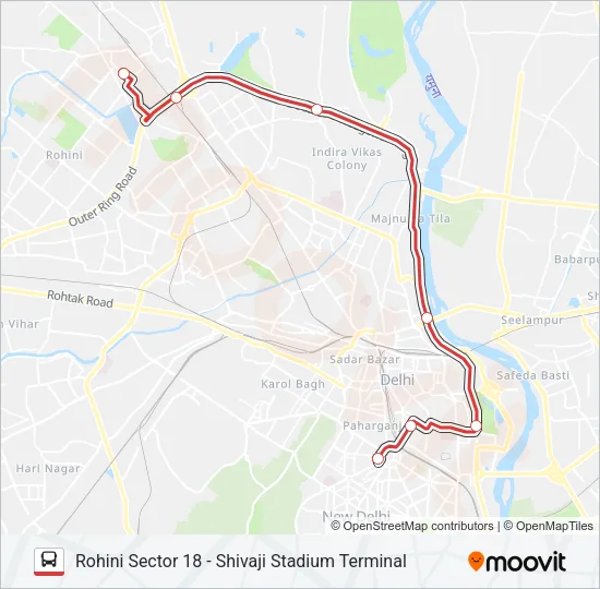 DS-34 Bus Line Map