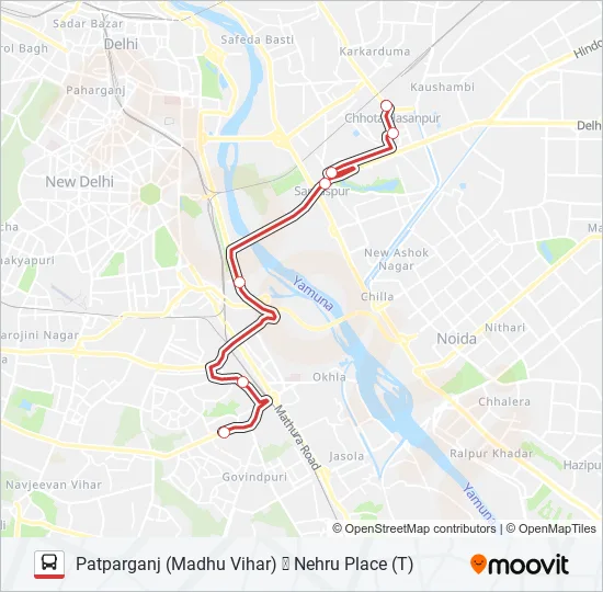 DS-37 Bus Line Map