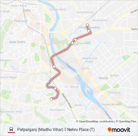 DS-37 Bus Line Map