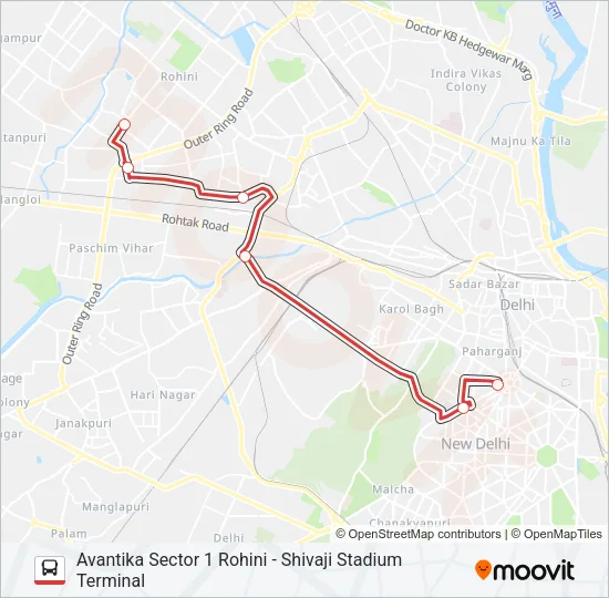 DS-8 Bus Line Map