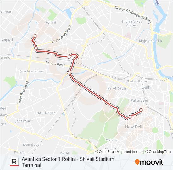 DS-8 Bus Line Map