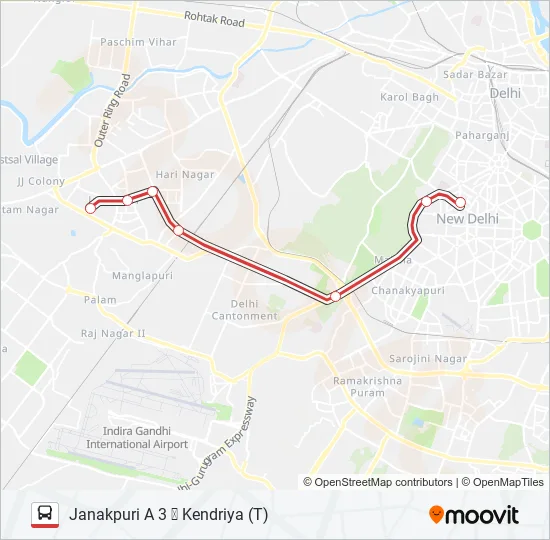 DS-30 Bus Line Map