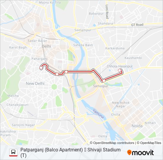 DS-20 Bus Line Map