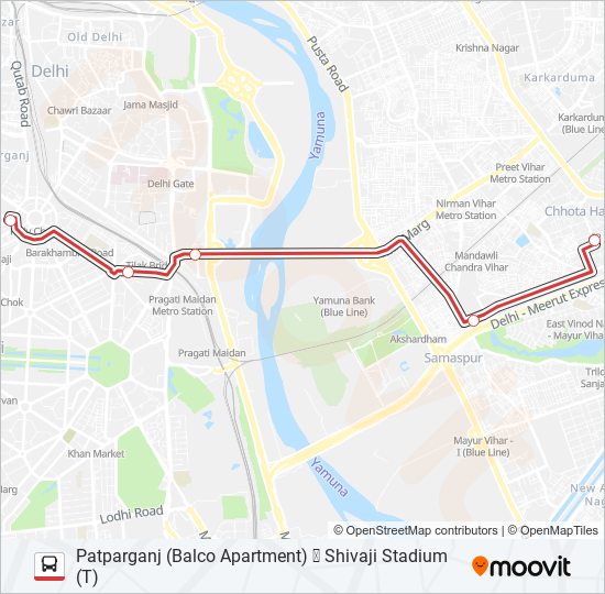 DS-20 Bus Line Map