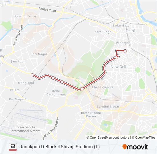 DS-27 bus Line Map